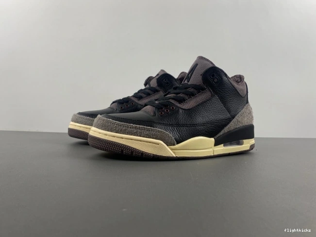 Black FZ4811-001 Air x Jordan 3 Maniere A Ma 0728